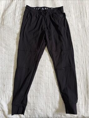 American Eagle Outfitters Black Men's Jogger Sweatpants with Drawstring